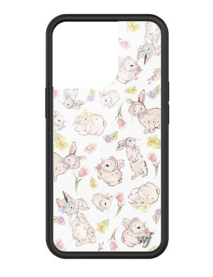 Bunnies in Bonnets iPhone Case