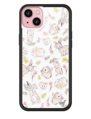 Bunnies in Bonnets iPhone Case