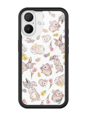 Bunnies in Bonnets iPhone Case