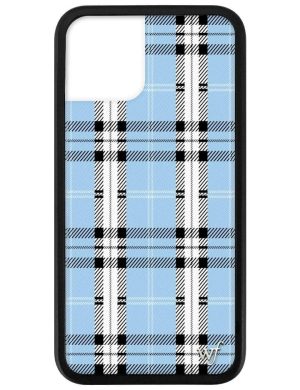 Plaid | Blue iPhone Case