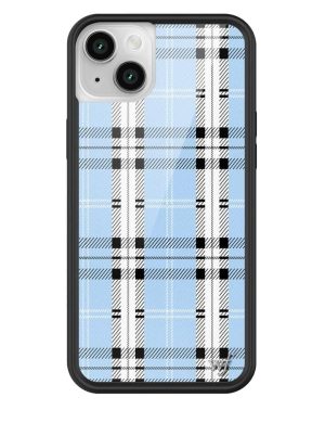 Plaid | Blue iPhone Case