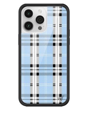 Plaid | Blue iPhone Case