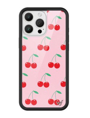 Pink Cherries iPhone Case