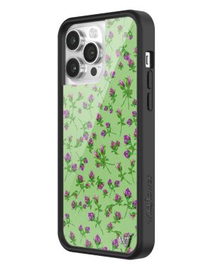 Purple Posie Rosie iPhone Case