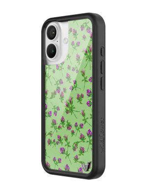 Purple Posie Rosie iPhone Case