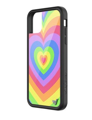 Rainbow Latte Love iPhone Case