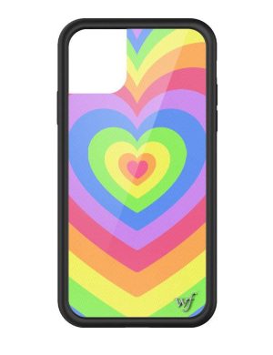 Rainbow Latte Love iPhone Case
