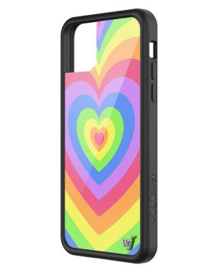 Rainbow Latte Love iPhone Case
