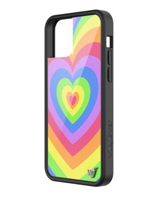 Rainbow Latte Love iPhone Case