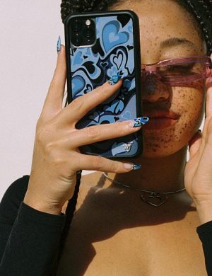 Salem Mitchell | Purple iPhone Case