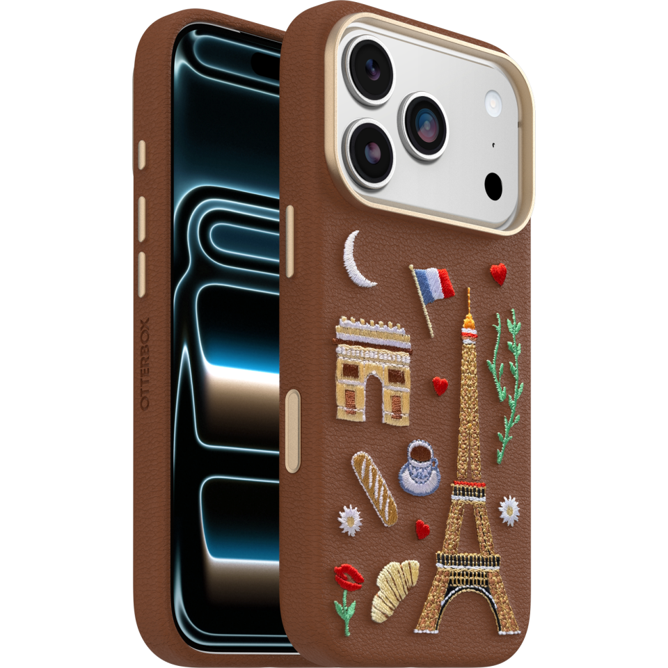 iPhone 17 Pro Case
            
                Symmetry Series Cactus Leather Embroidery