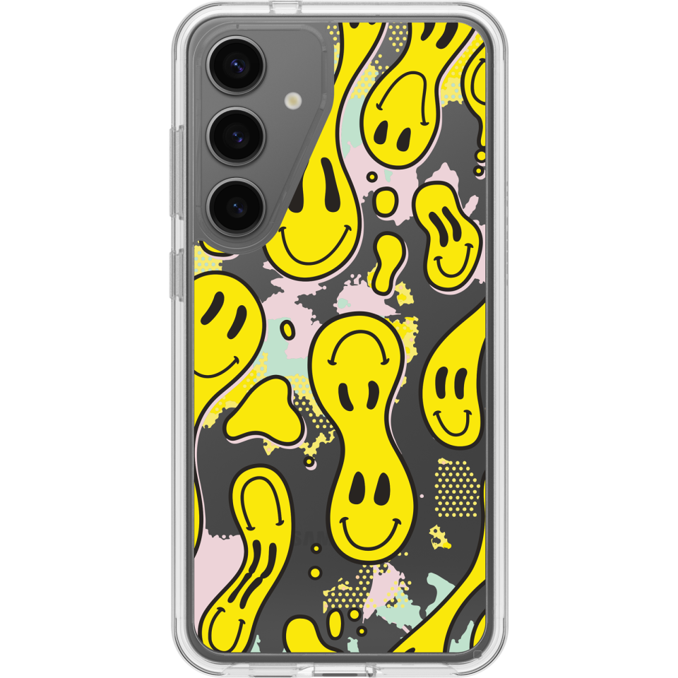 Galaxy S24+ Case
            
                Symmetry Series Clear Smiley Drip