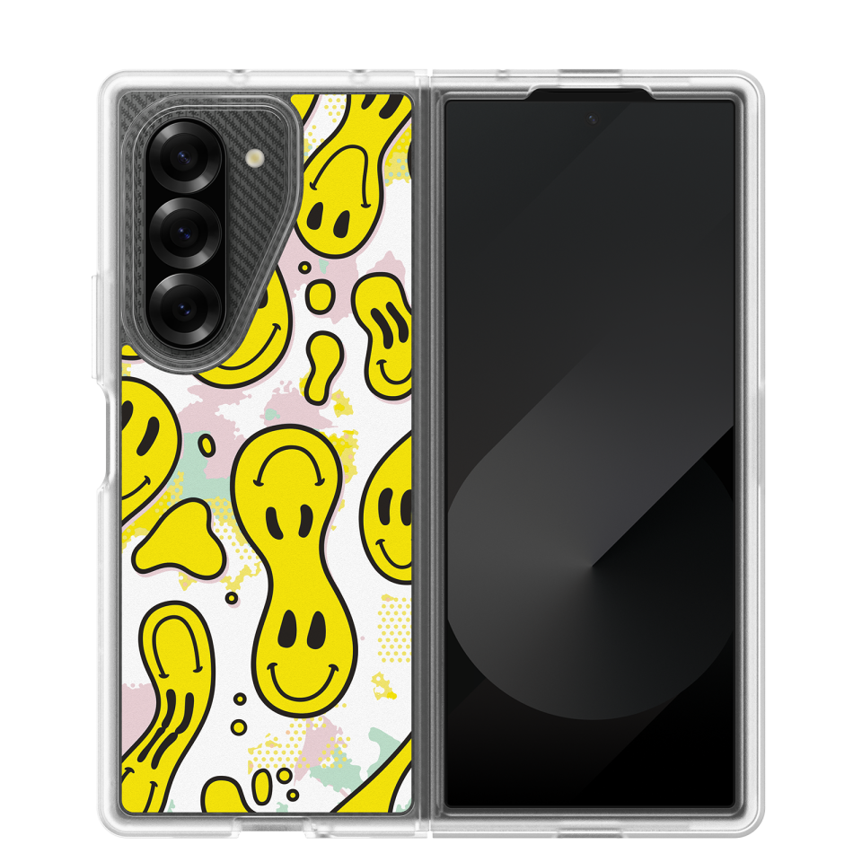 Galaxy Z Fold6 Case
            
                Thin Flex Series Smiley Drip